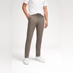 Lululemon Men’s ABC Slim-Fit Trouser 32L Stretch Cotton VersaTwill Color Nomad